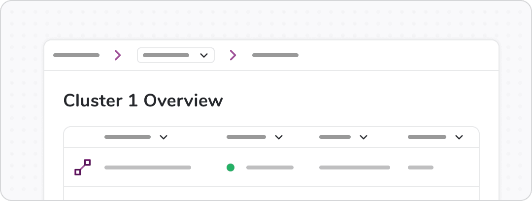 Monitor Cluster Status